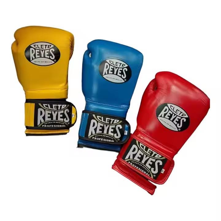 Authentic Cleto Reyes Boxing Gloves | Hand-Stitched Leather Training and Sparring Gloves, Premium Gift for Boxers & Combat Athletes