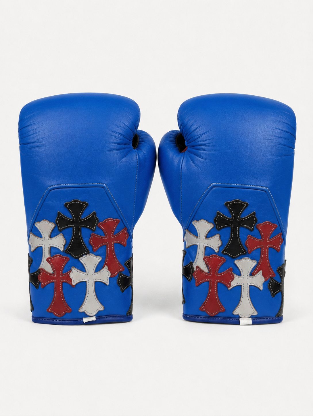 Multicolor Cross Boxing Gloves – Premium Leather | Free Shipping