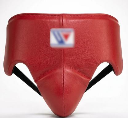 Leather Boxing Groin Guard Foul Protector —  Cowhide |  Wide Coverage | S M L XL | OEM Custom | Boxing Forge