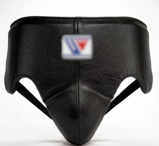 Leather Boxing Groin Guard Foul Protector —  Cowhide |  Wide Coverage | S M L XL | OEM Custom | Boxing Forge