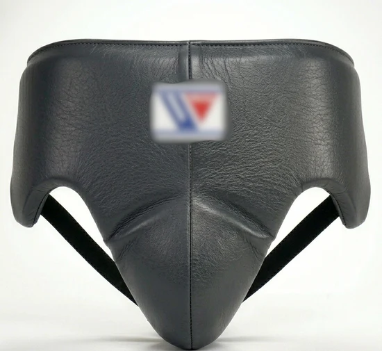 Leather Boxing Groin Guard Foul Protector —  Cowhide |  Wide Coverage | S M L XL | OEM Custom | Boxing Forge