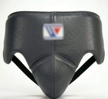Leather Boxing Groin Guard Foul Protector —  Cowhide |  Wide Coverage | S M L XL | OEM Custom | Boxing Forge