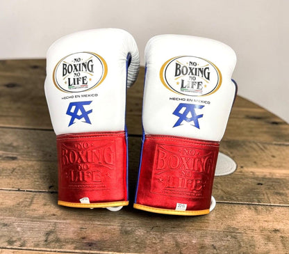 No Boxing No Life Leather Training Gloves, Pro Sparring Gear, winning boxing gloves, Hand made Boxing gears Gift