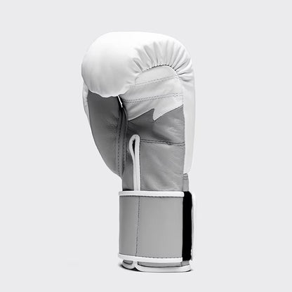Premium White Boxing Gloves – Professional Training & Sparring Gloves