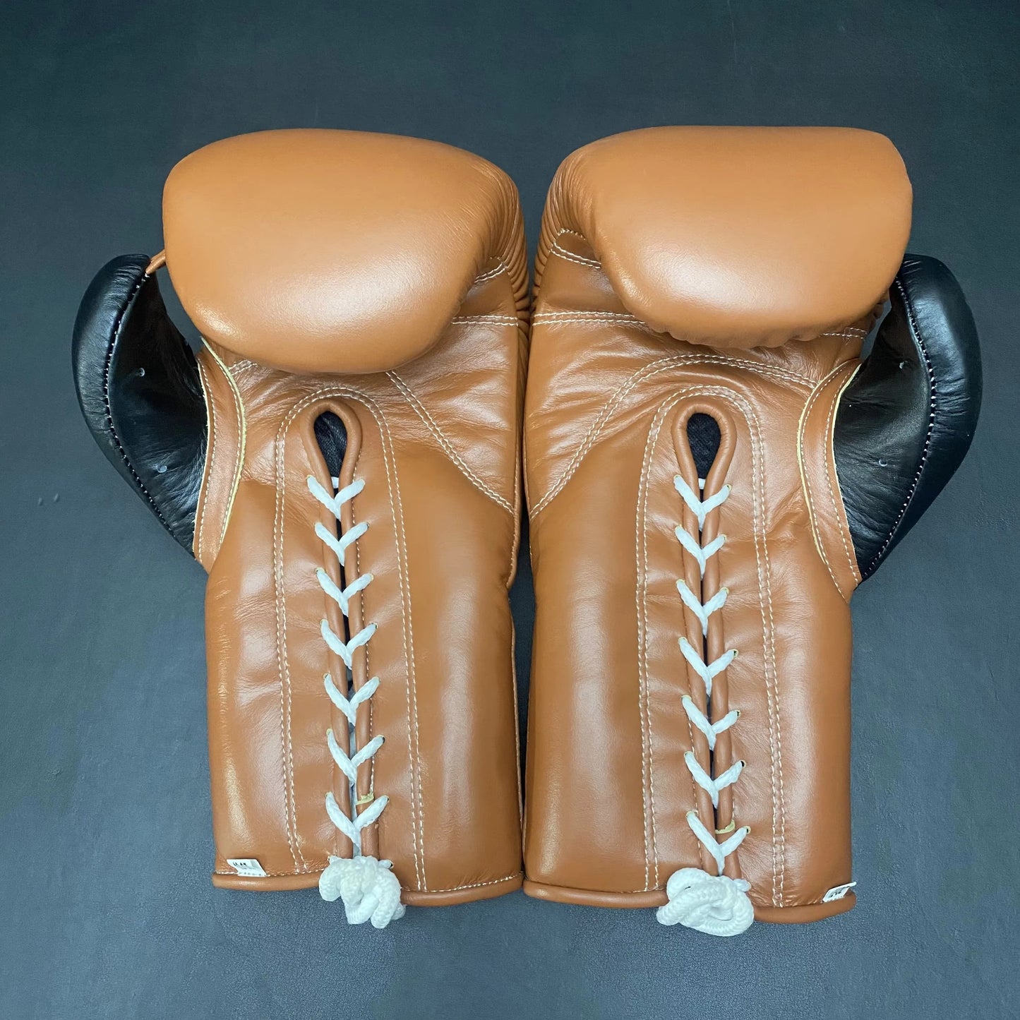 NBNL Boxing Gloves – Dark Brown & Black | Premium Training and Sparring Gloves
